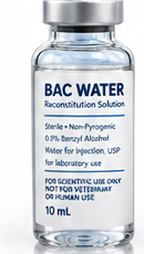 BAC Water 10 mL Reconstitution Solution Vial